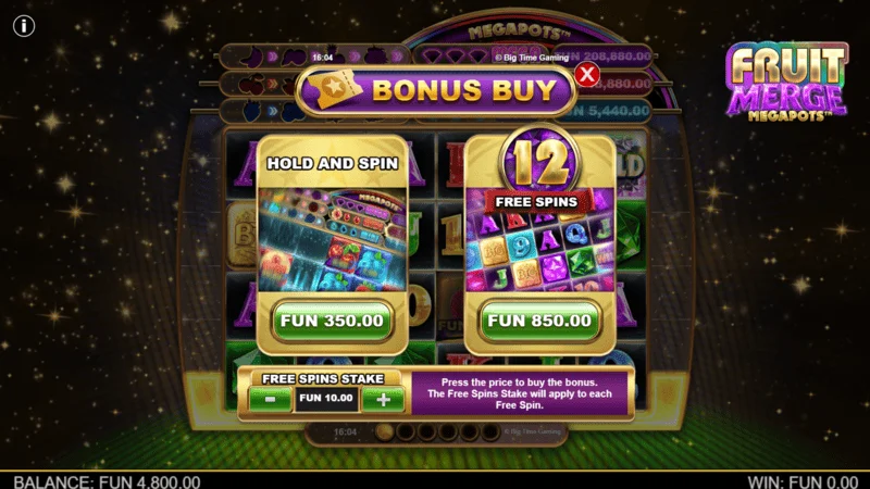 Fruit Merge Megapots - jendela Bonus Buy